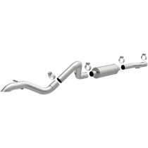 2007-2011 Jeep Wrangler Rock Crawler Series Catback Sportavgassystem Magnaflow